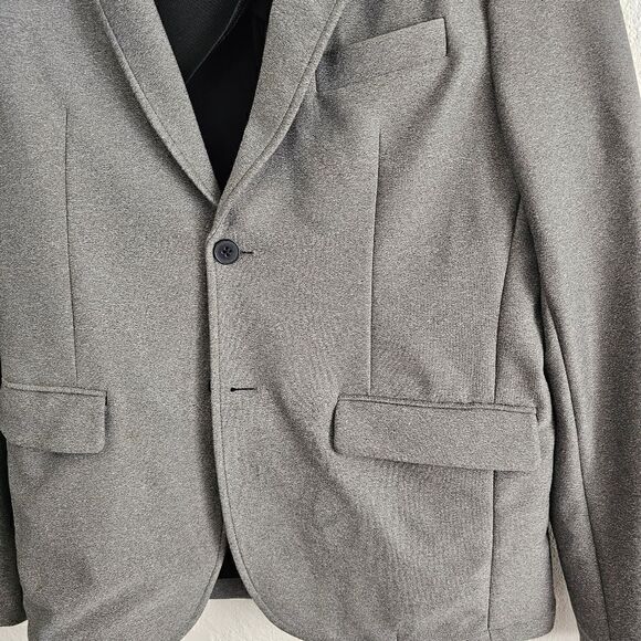 Kenneth Cole Blazer Jacket Sport Coat Men's S Heather Grey Two Button Dresswear - Picture 2 of 8
